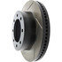 Centric 126.65110CSR Disc Brake Rotor Cryo Sport Slotted Rotor, Right