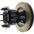 Centric 126.66023SL Disc Brake Rotor and Hub Assembly StopTech Sport Slotted