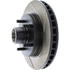 Centric 126.66025CSL Disc Brake Rotor and Hub Assembly Cryo Sport Slotted Rotor, Left