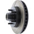 Centric 126.66025CSR Disc Brake Rotor and Hub Assembly Cryo Sport Slotted Rotor, Right