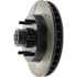 Centric 126.66035SR Disc Brake Rotor and Hub Assembly StopTech Sport Slotted