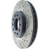 127.61057L by CENTRIC - Slotted Drilled Rotor