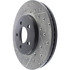 127.61072R by CENTRIC - Slotted Drilled Rotor
