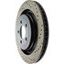 127.61109L by CENTRIC - Sport Drilled & Slotted Rotor, Left