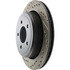 127.61073R by CENTRIC - Slotted Drilled Rotor