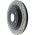 Centric 127.61087CL Disc Brake Rotor Sportstop Cryo Drilled & Slotted Rotor, Left
