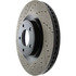 127.61090R by CENTRIC - Slotted Drilled Rotor