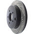 127.61091R by CENTRIC - Slotted Drilled Rotor