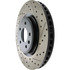 Centric 127.61094L Disc Brake Rotor Slotted Drilled Rotor