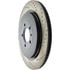 Centric 127.61105CL Disc Brake Rotor Sportstop Cryo Drilled & Slotted Rotor, Left