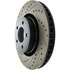 127.61112R by CENTRIC - Sport Drilled & Slotted Rotor, Right