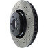 127.61114R by CENTRIC - Sport Drilled & Slotted Rotor, Right