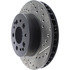 127.62007L by CENTRIC - Slotted Drilled Rotor
