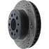 127.62010CR by CENTRIC - Sportstop Cryo Drilled & Slotted Rotor, Right