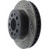 127.62010R by CENTRIC - Slotted Drilled Rotor