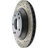 127.62041L by CENTRIC - Slotted Drilled Rotor