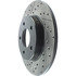 127.62045R by CENTRIC - Slotted Drilled Rotor