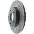 127.62045R by CENTRIC - Sport Drilled & Slotted Rotor, Right
