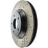 Centric 127.62047CR Disc Brake Rotor Sportstop Cryo Drilled & Slotted Rotor, Right