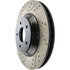 127.62047R by CENTRIC - Slotted Drilled Rotor