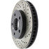 127.62057L by CENTRIC - Slotted Drilled Rotor