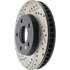 Centric 127.62057CR Disc Brake Rotor Sportstop Cryo Drilled & Slotted Rotor, Right