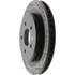 127.62061L by CENTRIC - Slotted Drilled Rotor