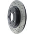 Centric 127.62064CL Disc Brake Rotor Sportstop Cryo Drilled & Slotted Rotor, Left