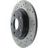 Centric 127.62064R Disc Brake Rotor Slotted Drilled Rotor