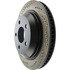 127.62065R by CENTRIC - Slotted Drilled Rotor