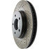 Centric 127.62068R Disc Brake Rotor Slotted Drilled Rotor