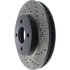 Centric 127.62072CL Disc Brake Rotor Sportstop Cryo Drilled & Slotted Rotor, Left