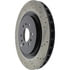 Centric 127.62076CL Disc Brake Rotor Sportstop Cryo Drilled & Slotted Rotor, Left