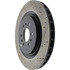 Centric 127.62076L Disc Brake Rotor Slotted Drilled Rotor