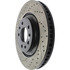 Centric 127.62084R Disc Brake Rotor Slotted Drilled Rotor