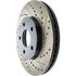 127.62095L by CENTRIC - Slotted Drilled Rotor