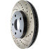 127.62095L by CENTRIC - Sport Drilled & Slotted Rotor, Left