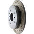 127.62097L by CENTRIC - Slotted Drilled Rotor