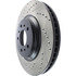 127.62099R by CENTRIC - Slotted Drilled Rotor