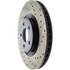 Centric 127.62116CL Disc Brake Rotor Sportstop Cryo Drilled & Slotted Rotor, Left