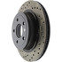 127.62117R by CENTRIC - Slotted Drilled Rotor