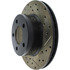 127.63003L by CENTRIC - Slotted Drilled Rotor