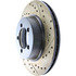 127.63005L by CENTRIC - Slotted Drilled Rotor