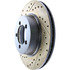 127.63005R by CENTRIC - Slotted Drilled Rotor