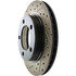 Centric 127.63006R Disc Brake Rotor Slotted Drilled Rotor