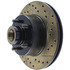 127.63010L by CENTRIC - Sport Drilled & Slotted Rotor, Left