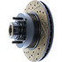 127.63022R by CENTRIC - Slotted Drilled Rotor