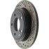 127.63035L by CENTRIC - Slotted Drilled Rotor