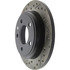 127.63035R by CENTRIC - Slotted Drilled Rotor