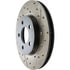 Centric 127.63039CL Disc Brake Rotor Sportstop Cryo Drilled & Slotted Rotor, Left